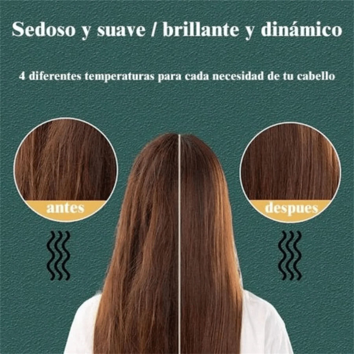 Cepillo Alisador Mágico – Cabello liso y brillante en solo 3 minutos, sin dañar tu pelo - Amya Chile