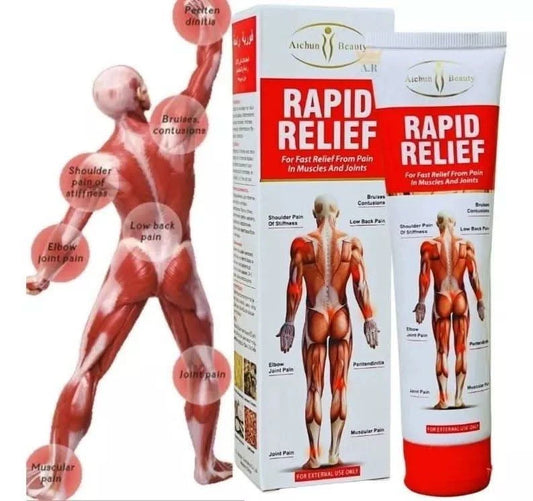 Crema Rapid Relief - Alivio Rápido para Dolor Muscular y Articular - Amya Chile