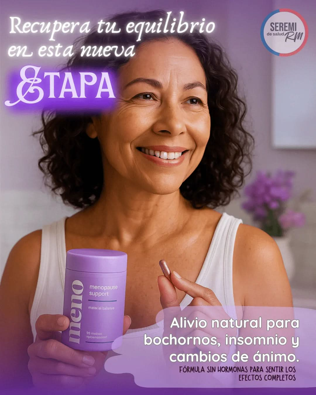 Meno Probiotic – Alivio Natural para la Menopausia - Amya Chile