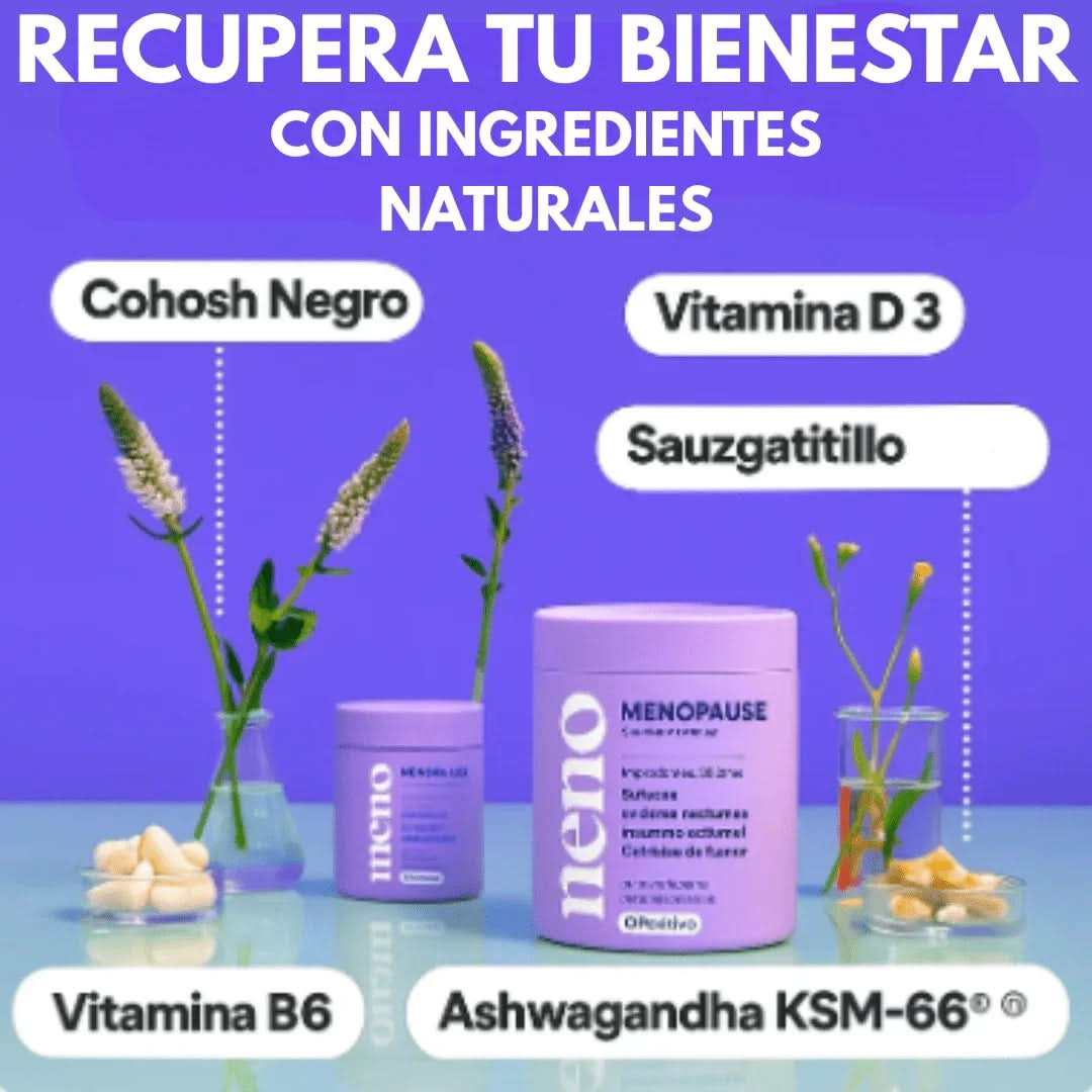 Meno Probiotic – Alivio Natural para la Menopausia - Amya Chile