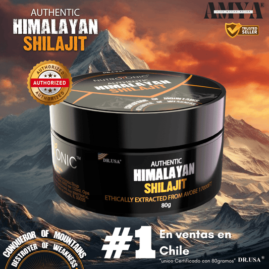 🌿 Shilajit Premium en Resina – Energía ancestral para tu día a día🌿 - Amya Chile