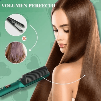 Cepillo Alisador Mágico – Cabello liso y brillante en solo 3 minutos, sin dañar tu pelo - Amya Chile