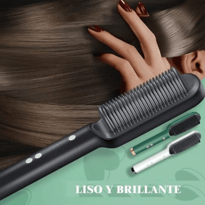 Cepillo Alisador Mágico – Cabello liso y brillante en solo 3 minutos, sin dañar tu pelo - Amya Chile