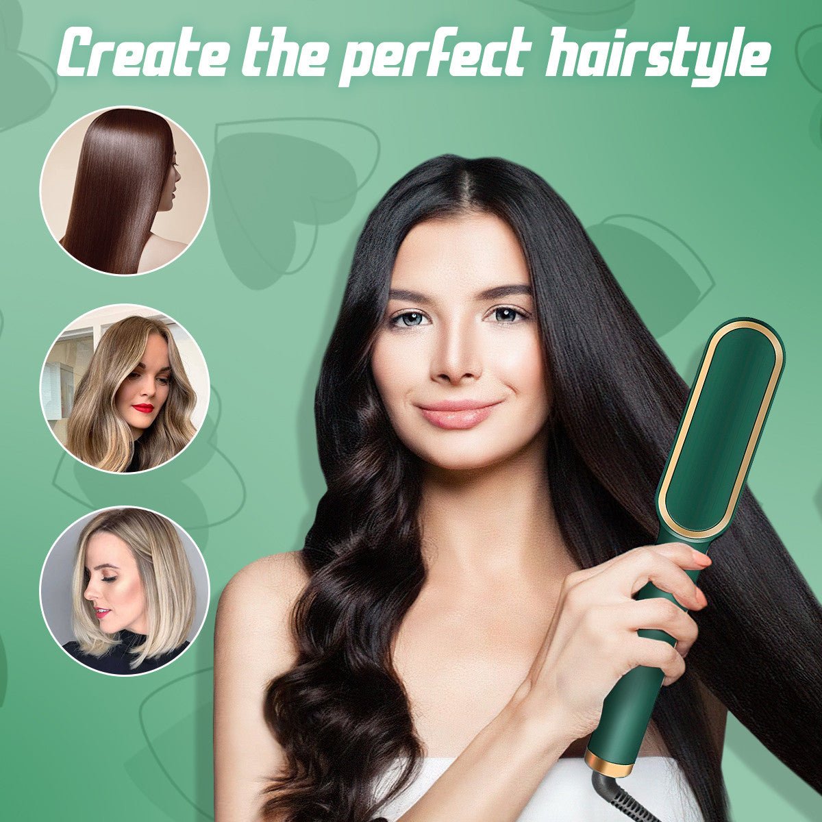 Cepillo Alisador Mágico – Cabello liso y brillante en solo 3 minutos, sin dañar tu pelo - Amya Chile