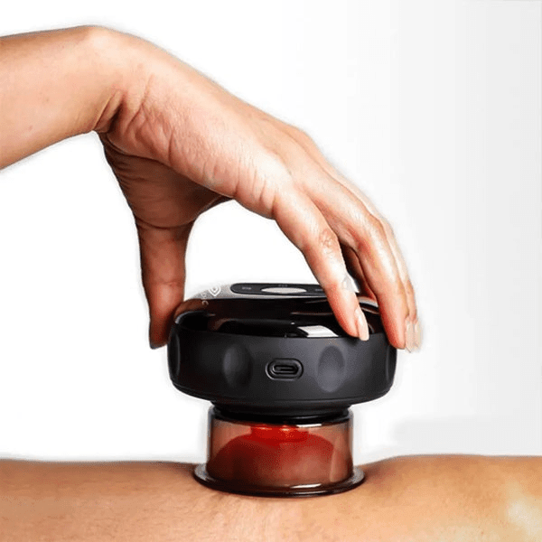 Máquina de Ventosas 4 en 1 - Masajeador Inteligente con Calor, Luz Roja y Succión Ajustable - Amya Chile