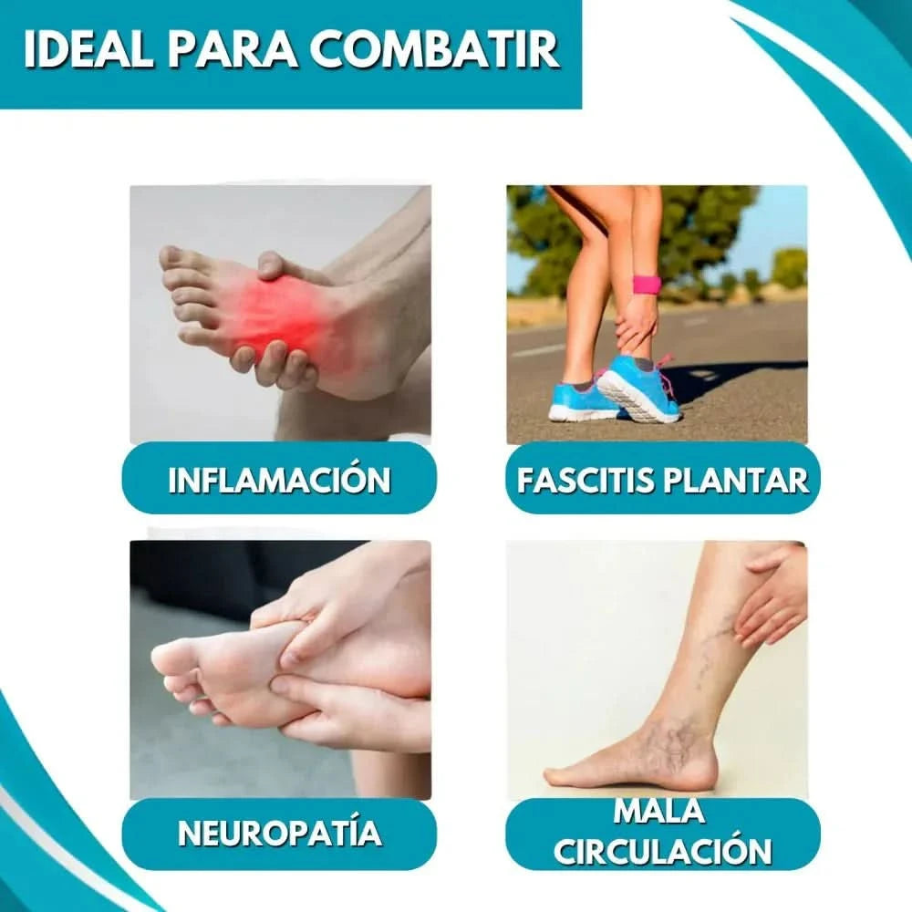 Masajeador Eléctrico de Pies EMS — Alivio Instantáneo y Relajación Profunda - Amya Chile