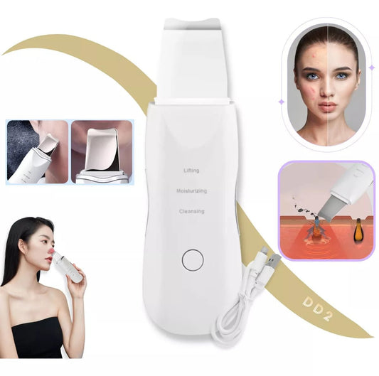 UltraSkin™ | Espátula Facial Ultrasónica Exfoliante 3 en 1 - Amya Chile